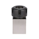 1Pcs Square ER25 Chuck Quadrilateral Chuck Block Hard Steel Spring Chuck Se