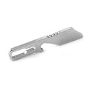 5 In 1 Pocket Tool Bottle Opener Pry Bar Tip Keychain Screwdriver Wrench Outdoor