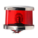 Boat 12V Red Navigation Light Port Durable Stainless Steel Ultra Bright Lamp