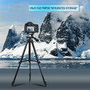 1pc Pro Camera Tripod 40.1inch Pan Head Stand Aluminum Alloy For Digital Cameras