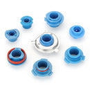 2 Pairs H1 Car LED Halogen Headlight Bulb Holder Socket Retainer Adapter Durable