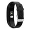 Temperature Measurement Blood Pressure Monitoring Fitness Tracker Black