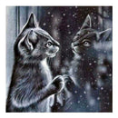 5D DIY Full Drill Diamond Painting Cat Cross Stitch Embroidery Mosaic Kit