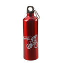 Sport Bike Patterns Camping Aluminium Kettle 750 ML - Red U1C7