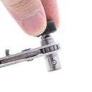 Mini New Rapid Ratchet Wrench 1/4" Screwdriver Rod Wrench S L0B2 Quick 6.35 H2M5