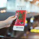 DIY Flower Special Shape Diamond Painting Leather Passport Protective Cover