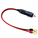 1Ft Car Male Cigarette Lighter Male Plug Adapter To Battery Ring Terminal H G6G4