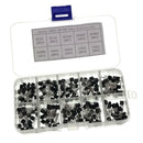 Transistor Kit 10 Types 200pcs NPN PNP TO-92 Power Transistor Set with Box