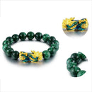 Feng Shui Pixiu Jade Wealth Protection Bracelet Good Bracelets Lucky H9U9
