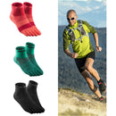 Nylon Women Men Sports Ankle Sock Running Hiking Camping Short Toe Sock Solid