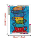5D DIY Full Drill Diamond Painting Cup Embroidery Mosaic Craft Kit (W1509)