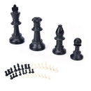 32x/set chess pieces/plastic complete chessmen entertainment game black&white 3C