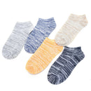 men Bamboo mixed lable Comfo rtable Cotton Sock Slippers Short Ankle So~PAB Kw
