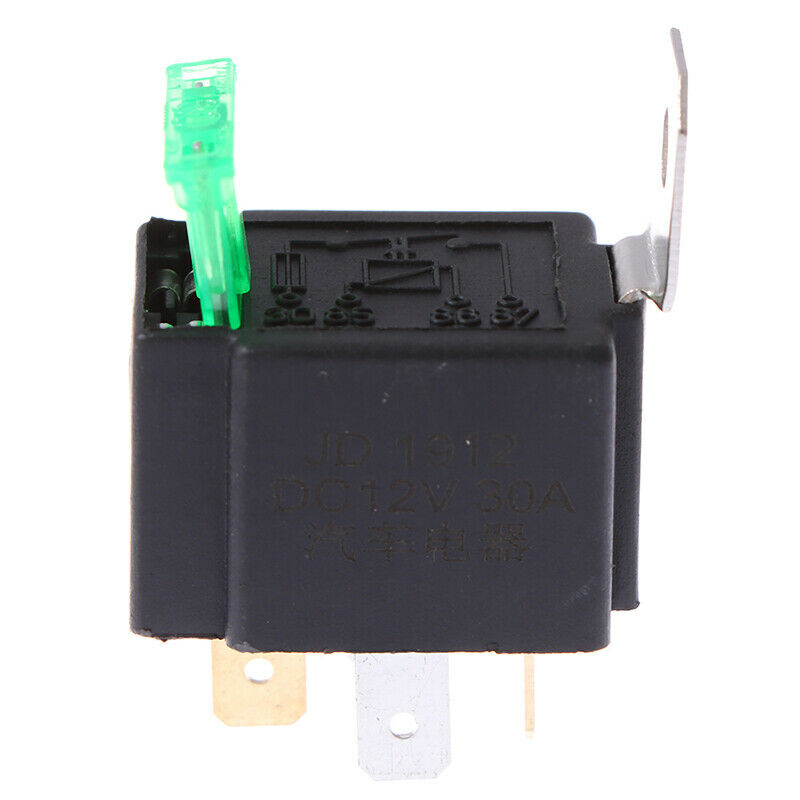 12V 30A Car Auto Automotive Heavy Duty Relay 4Pin Fuse Fused On/Off SPSTB Hn