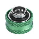 G1/4 Thread Rigid Tube 14mm Hard Tube Extender for PC Water Cooling(Green)
