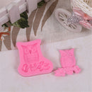 New Arrival Owl shape fondant mold cake decoration tools soap candle moulds ^