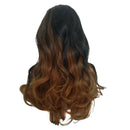 Honey Golden Wig In The Big Wave Long Gradient Wig Synthetic Wig Heat-Resis
