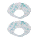 2x Pet Anti-bite Paper Collars Dog Resuable Collapsible Collar Volcano-L