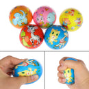 1Pc Stress relief vent ball animals squeeze foam ball hand relief kids toys BX