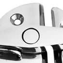 316 Marine Stainless Steel Boat Door Latch Round 58mm Boat Twist Lock Boat