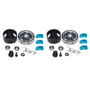 2 Set 14T Gear Flywheel Assembly 1/8 RC Car Bearing Clutch Bell Nut Springs