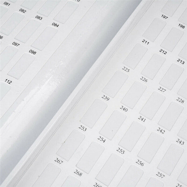 308 Color Nail Art Tips Display Book Chart Display Board Nail Polish Board  A4S3