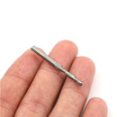 2pcs 3.175mm Carbide CNC Router Bits Flute End Mill Tools 17mm HT J Gw
