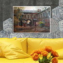 5D DIY Diamond Painting Old House Full Round Drill Embroidery Home Decor