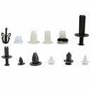 370Pcs Clip & Tools Bumper Trim Panel Body Fastener Push Rivet Kit for Mits
