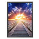 Scenery 11CT Stamped Cross Stitch Kits Needlework Embroidery Craft (SZX437)