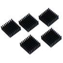 5pcs 25*25*10mm Aluminum Cooler Radiator Electronic Chip Heatsi3C