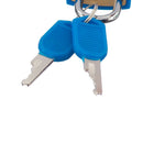 Travel Mini Padlock with 2 Keys for Luggage Suitcase Bag 22 x 34mm Dark Blue