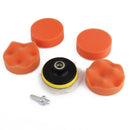 7pcs 3 inch Drill Thread Sucker Wool Cleaner Polishing Sponge Buffing Pad