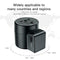 Baseus Universal Travel Adapter USB Charger Plug Power Converter+Socket Pin