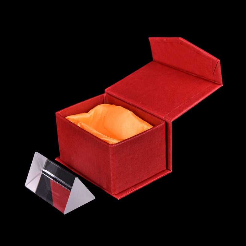 5cm Triangular Prism Teaching Optical Glass Triple Physics Light SpectrME