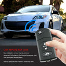 Car Remote Key Shell 3 Button Flip Folding Key Case Blank for Mazda 2 3 5 6 A