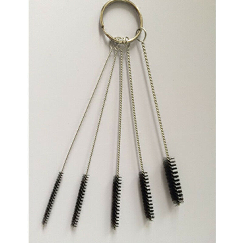 Carburetor Carbon Deposit Dirt Jet Cleaning Remove Needles Brush Tool