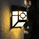 LED Garden Light Solar led Panel Lamp Sensor Waterproof mounted Outdoor Fen K3D8