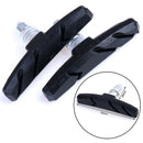 1Pair Mountain Road Bike Brake pads Bicycle Braking V-Brake Holder ShoesRubberOZ