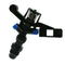 12Pcs 1/2 inch Heavy Duty Plastic Impact Head Sprinkler 25-360 Degree - DN15