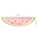 4 Pcs Wooden Fruit Ruler Cute 15Cm Measuring Straight Rulers Drawing Tool P