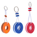 3x Funny Novelty Nautical Float Keychain Sailing Fishing Keychain