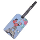 Butterfly Tower Luggage Boarding Pass DIY Diamond Painting Special Shape