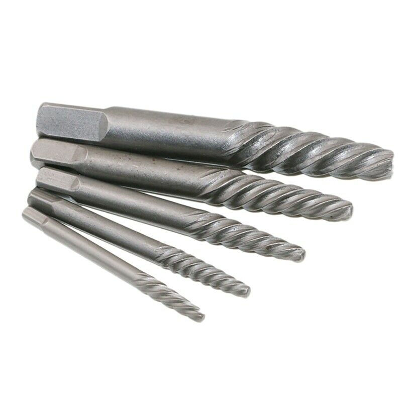 11Pcs Damaged Screw Extractor Set Remove Stripped or Broken Screws Bolt Fas P8S4