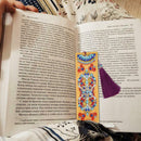 DIY Special Shaped Diamond Painting Creative Leather Tassel Bookmark Crafts