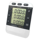 Square 3-way Kitchen Timer Countdown Cooking Alarm Temporizador Home Supply