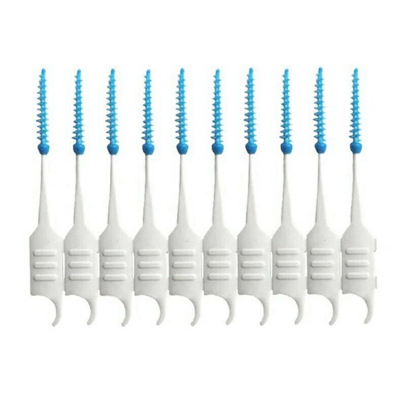 Interdental Brush Dental Floss Teeth Oral Clean Double Head Toothpick S5Z4