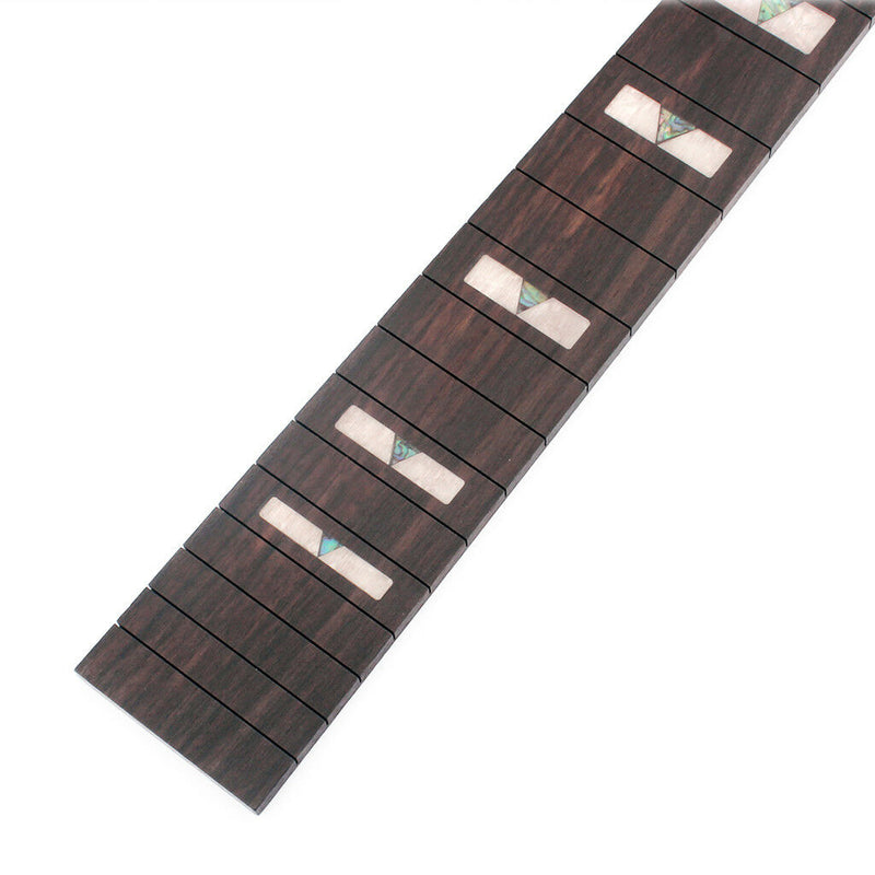 Rosewood Acoustic Folk Guitar Fretboard Fingerboard 20 Frets w/ Shell Inlay