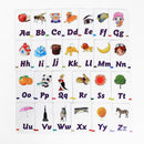 52pcs/box Coated Paper Cards English Letter Learning Card for Kids Eduction