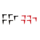 Pack of 10 4mm Banana Plug Right Angle Connector Welding Connecting for